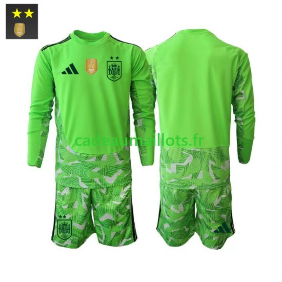 Espagne Maillot avec flocage Gardien 3ème 2026-2027 ,Tenue Enfant ML