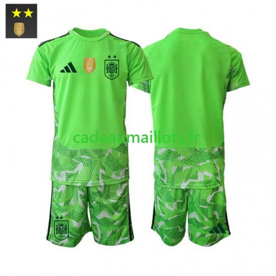 Espagne Maillot avec flocage Gardien 3ème 2026-2027 ,Tenue Enfant MC