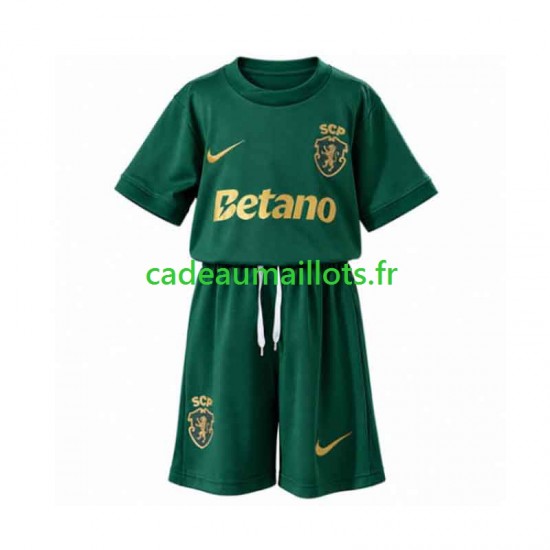 Sporting CP Maillot avec flocage Special Domicile 2026-2027 ,Tenue Enfant MC