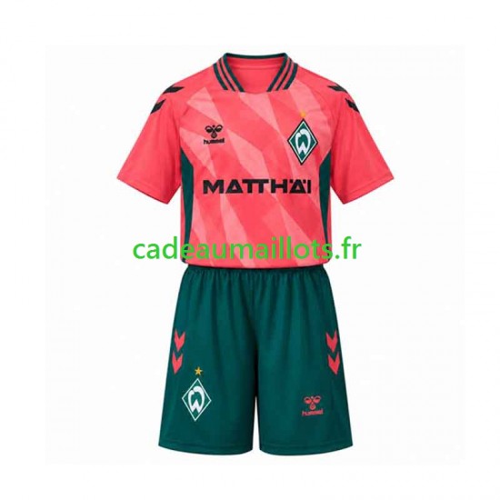 Werder Bremen Maillot avec flocage 3ème 2026-2027 ,Tenue Enfant MC