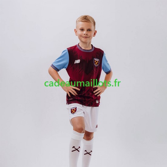 West Ham United Maillot avec flocage Domicile 2026-2027 ,Tenue Enfant MC