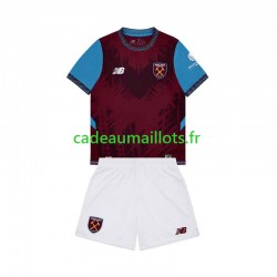West Ham United Maillot avec flocage Domicile 2026-2027 ,Tenue Enfant MC