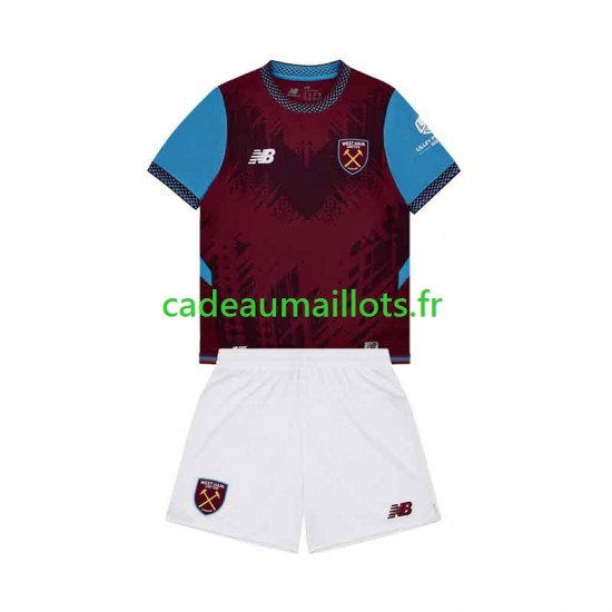 West Ham United Maillot avec flocage Domicile 2026-2027 ,Tenue Enfant MC