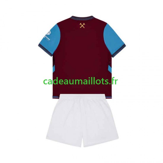 West Ham United Maillot avec flocage Domicile 2026-2027 ,Tenue Enfant MC