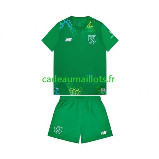 West Ham United Maillot avec flocage Gardien Domicile 2026-2027 ,Tenue Enfant MC