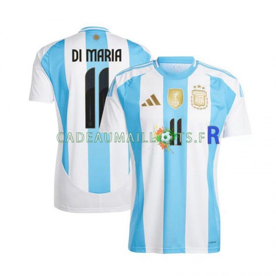 Argentine Maillot avec flocage Di Maria 11 Copa America Domicile 2024 ,Homme MC