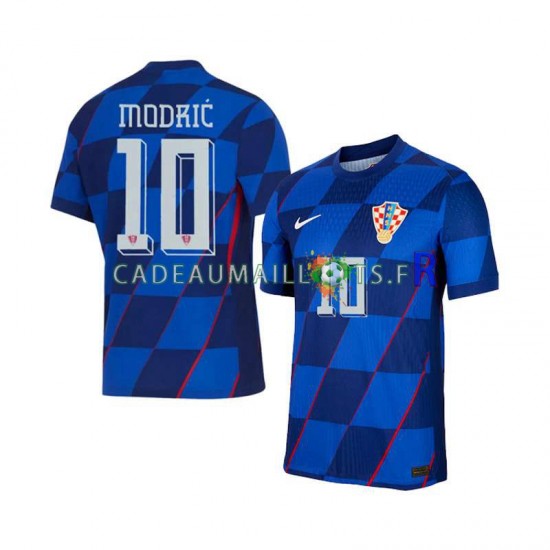 Croatie Maillot avec flocage Modrić 10 Extérieur Euro 2024 ,Homme MC