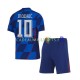 Croatie Maillot avec flocage Modrić 10 Extérieur Euro 2024 ,Tenue Enfant MC