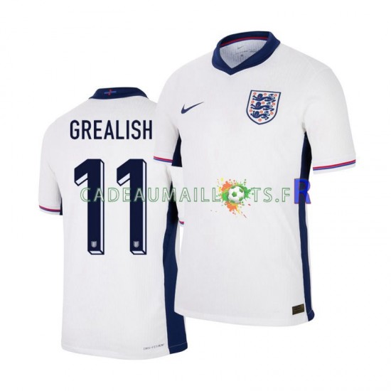 Angleterre Maillot avec flocage Jack Grealish 11 Domicile Euro 2024 ,Homme MC