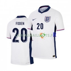Angleterre Maillot avec flocage Phil Foden 20 Domicile Euro 2024 ,Homme MC