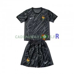 France Maillot avec flocage Gardien Extérieur Euro 2024 ,Tenue Enfant MC