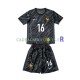France Maillot avec flocage Mike Maignan 16 Gardien Extérieur Euro 2024 ,Tenue Enfant MC