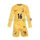 France Maillot avec flocage Mike Maignan 16 Gardien Domicile Euro 2024 ,Tenue Enfant ML