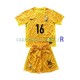 France Maillot avec flocage Mike Maignan 16 Gardien Domicile Euro 2024 ,Tenue Enfant MC