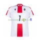 Maillot avec flocage Georgia Kvaratskhelia 7 Domicile Euro 2024 ,Homme MC