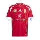 Hongrie Maillot avec flocage Dominik Szoboszlai 10 Domicile Euro 2024 ,Homme MC