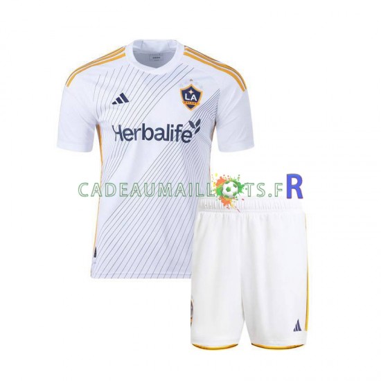 LA Galaxy Maillot avec flocage Domicile 2024 ,Tenue Enfant MC