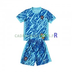Portugal Maillot avec flocage Gardien 3ème Euro 2024 ,Tenue Enfant MC