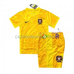 Portugal Maillot avec flocage Gardien Domicile Euro 2024 ,Tenue Enfant MC