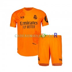 Real Madrid Maillot avec flocage Y3 Gardien 3ème 2023-2024 ,Tenue Enfant MC