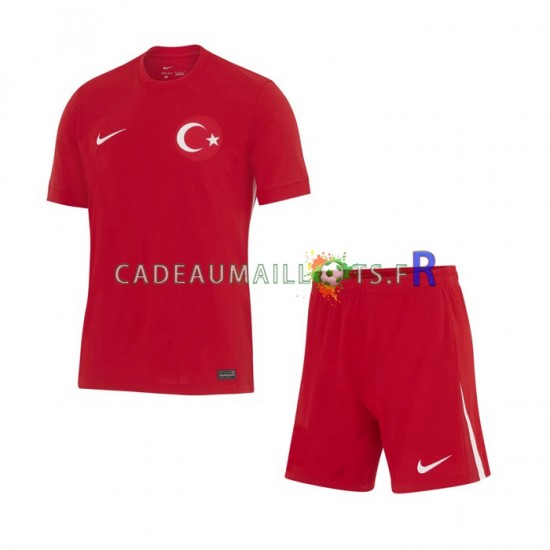 Turquie Maillot avec flocage Extérieur Euro 2024 ,Tenue Enfant MC