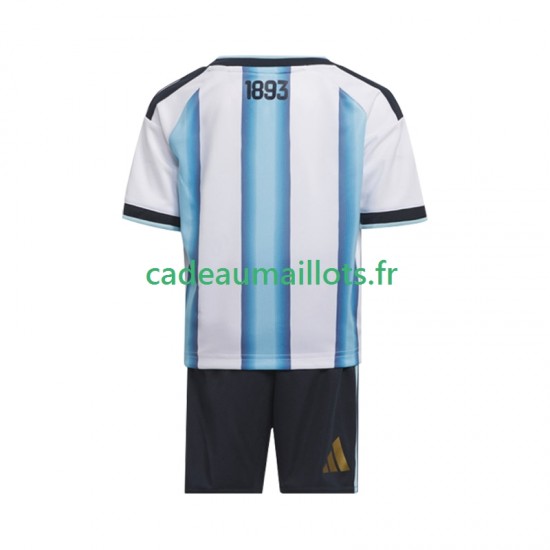 Argentine Maillot avec flocage Domicile Coupe du Monde 2026 ,Tenue Enfant MC