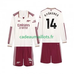 Arsenal Maillot avec flocage Gyokeres 14 3ème 2025-2026 ,Tenue Enfant ML