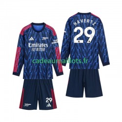 Arsenal Maillot avec flocage Havertz 29 Extérieur 2025-2026 ,Tenue Enfant ML