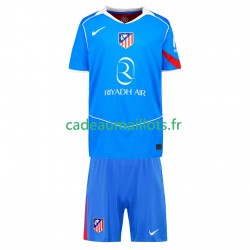 Atlético Madrid Maillot avec flocage 3ème 2025-2026 ,Tenue Enfant MC Atlético Madrid Maillot avec flocage 3ème 2025-2026 ,Tenue Enfant MC