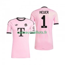 Bayern Munich Maillot avec flocage Manuel Neuer 1 UCL Gardien 3ème 2025-2026 ,Homme MC
