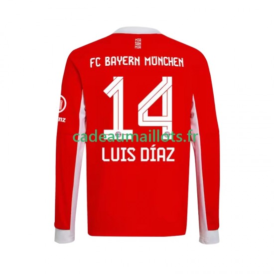 Bayern Munich Maillot avec flocage Luis Diaz 14 Domicile 2025-2026 ,Homme ML Bayern Munich Maillot avec flocage Luis Diaz 14 Domicile 2025-2026 ,Homme ML
