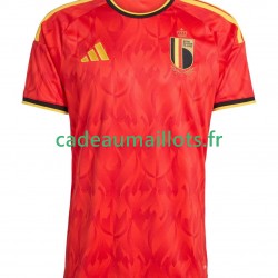Belgique Maillot avec flocage Domicile Coupe du Monde 2026 ,Homme MC