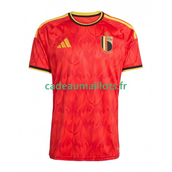Belgique Maillot avec flocage Domicile Coupe du Monde 2026 ,Homme MC