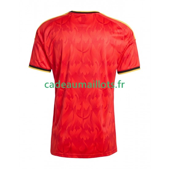 Belgique Maillot avec flocage Domicile Coupe du Monde 2026 ,Homme MC