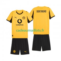 Borussia Dortmund Maillot avec flocage Cup Domicile 2025-2026 ,Tenue Enfant MC