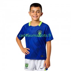 Brésil Maillot avec flocage Extérieur 2025-2026 ,Tenue Enfant MC