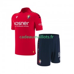 CA Osasuna Maillot avec flocage Domicile 2025-2026 ,Tenue Enfant MC