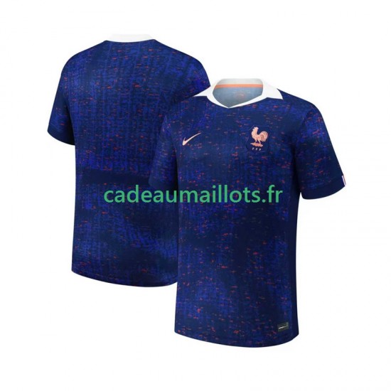 France Maillot avec flocage Domicile 2025 ,Homme MC