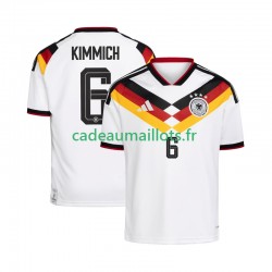 Allemagne Maillot avec flocage Joshua Kimmich 6 Domicile Coupe du Monde 2026 ,Homme MC Allemagne Maillot avec flocage Joshua Kimmich 6 Domicile Coupe du Monde 2026 ,Homme MC