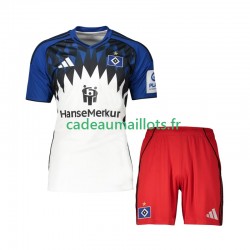 Hamburger SV Maillot avec flocage Domicile 2025-2026 ,Tenue Enfant MC