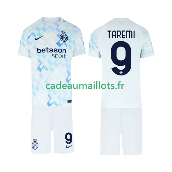 Inter Milan Maillot avec flocage Marcus Thuram 9 Extérieur 2025-2026 ,Tenue Enfant MC