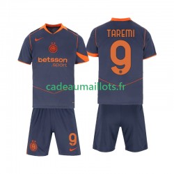Inter Milan Maillot avec flocage Marcus Thuram 9 3ème 2025-2026 ,Tenue Enfant MC
