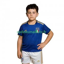 Italie Maillot avec flocage Domicile Coupe du Monde 2026 ,Tenue Enfant MC