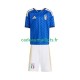 Italie Maillot avec flocage Domicile Coupe du Monde 2026 ,Tenue Enfant MC