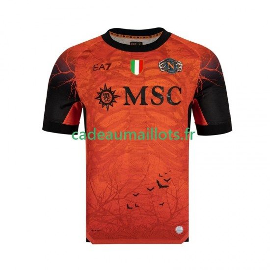 Naples Maillot avec flocage Halloween Gardien Domicile 2025-2026 ,Homme MC
