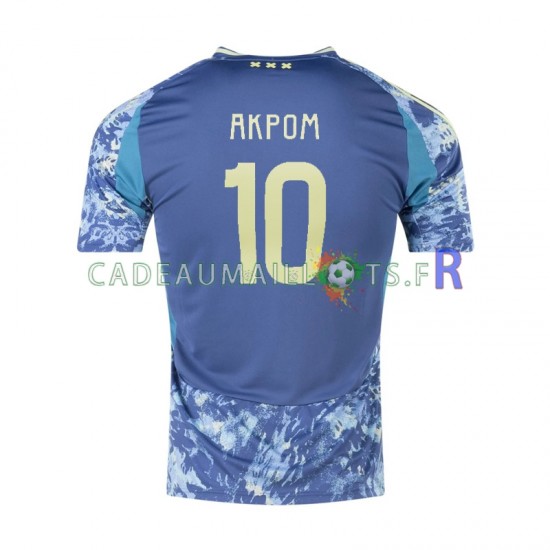 Ajax Amsterdam Maillot avec flocage Chuba Akpom 10 Extérieur 2024-2025 ,Homme MC