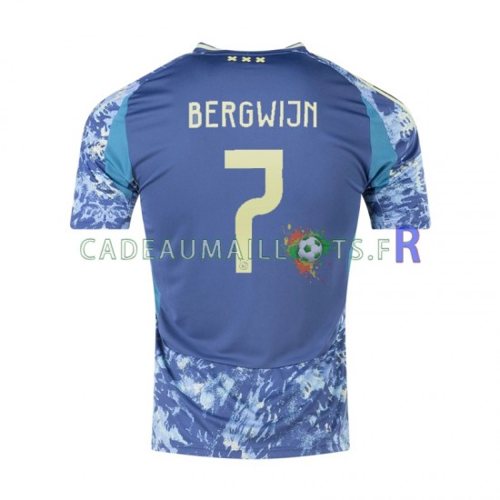 Ajax Amsterdam Maillot avec flocage Steven Bergwijn 7 Extérieur 2024-2025 ,Homme MC