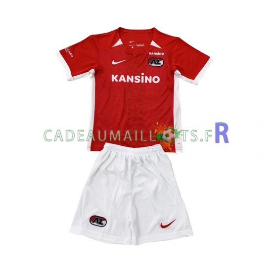 AZ Alkmaar Maillot avec flocage Domicile 2024-2025 ,Tenue Enfant MC