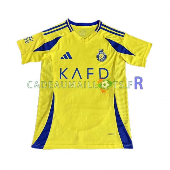 Maillot avec flocage Al Nassr Domicile 2024-2025 ,Homme MC