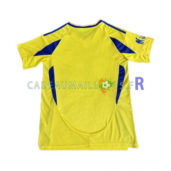 Maillot avec flocage Al Nassr Domicile 2024-2025 ,Homme MC